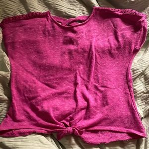 Amy Byer pink  XL youth shirt.